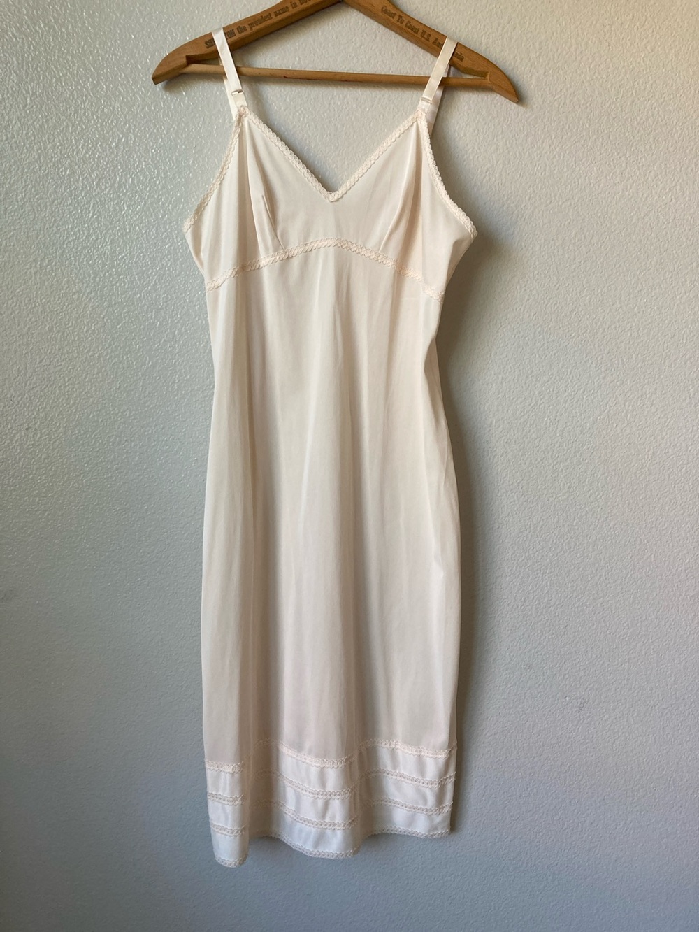 Vintage Lorraine full slip TALL 36 babydoll